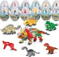 Mini Building Block Sets, 12 Pack Dinosaur Toys Building Blocks, 6 in 1 STEM by LEBOCADO