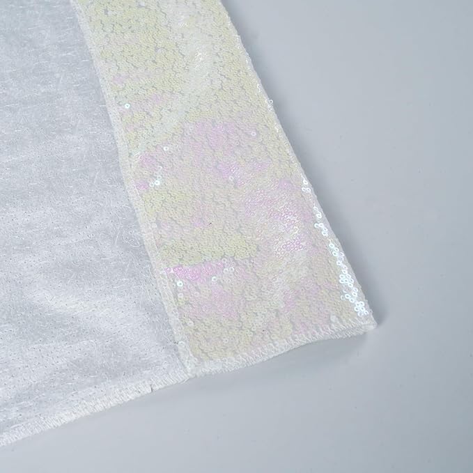 SquarePie Sequin Backdrop Non-Transparent Background Sparkly Curtain - Image 6