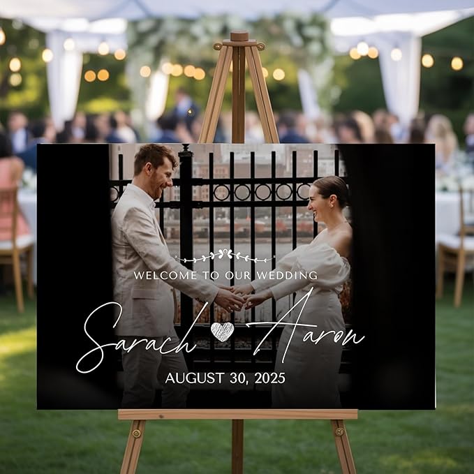 Personalized Wedding Welcome Sign - Image 2