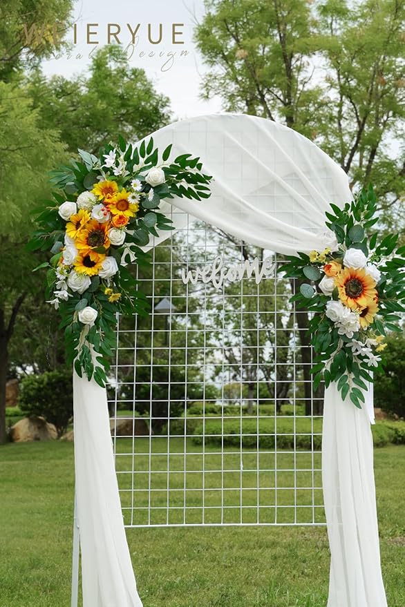 Artificial Wedding Arch Flowers Kit - Image 4