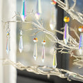 25pcs 55mm Colored Crystals for Chandeliers by HDHYALINEDORA