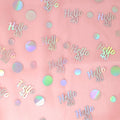 40th Birthday Confetti for Table Iridescent Birthday Party Decorations for Her by Vofrise