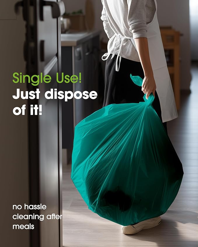 Pureegg Plastic Table Cloth Disposable 10 Pack, 54 x 108 Inch Table Cloths - Image 5