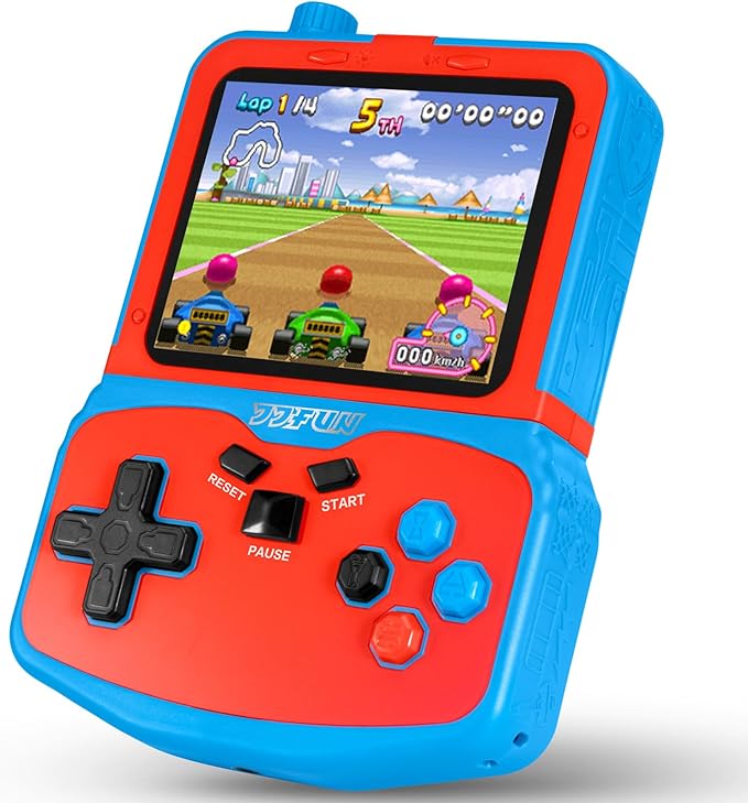 Portable Video Game Console for Kids, 220 Built-in Classic Retro Games by Unknown