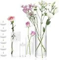 UDU 4 Pack Glass Cylinder Vases by Unknown