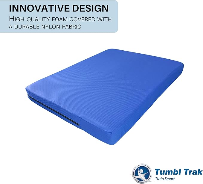 Tumbl Trak Home Practice Mat, 4 ft x 6 ft x 6 in, Soft Pillow Mat, Thick - Image 3