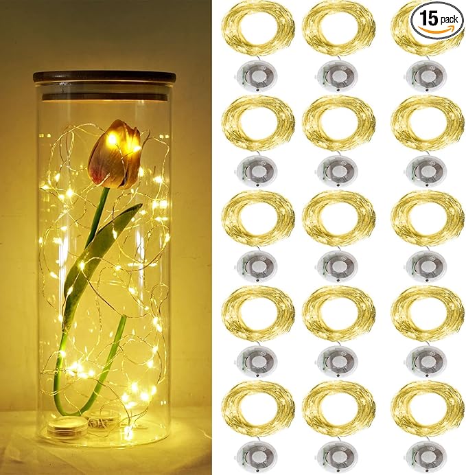 Twinkle Fairy Lights Battery Powered 3 Modes by SmilingTown