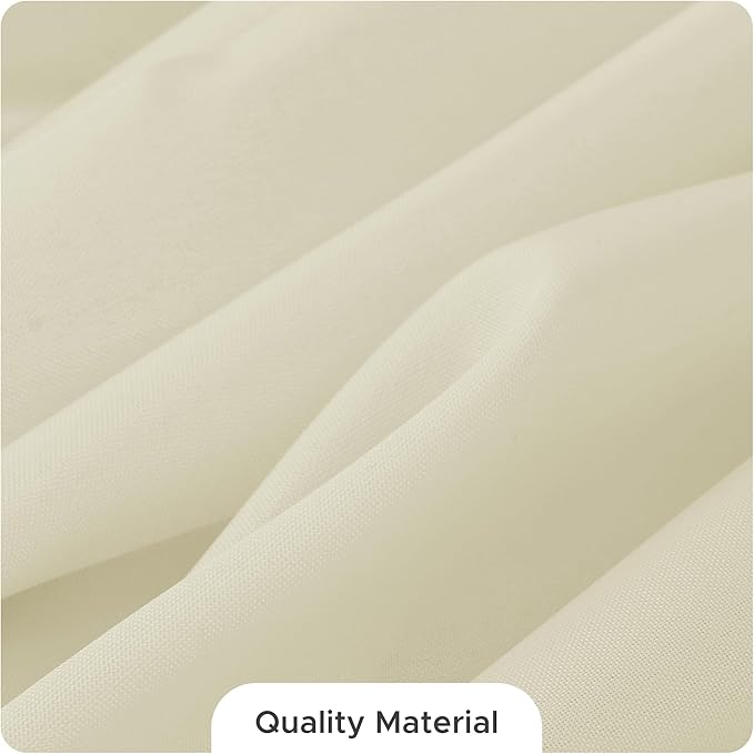 Fitable 8 Pack Rectangle Tablecloths: Stain Resistant Wrinkle Free Fabric Table - Image 3