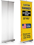 Custom Retractable Banner With Stand By Dreamcontroller | Personalized Roll Up by DreamController