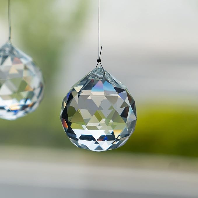 Crystalsuncatcher 10pcs Crystal Glass Ball Chandelier Prisms Pendants Parts - Image 4