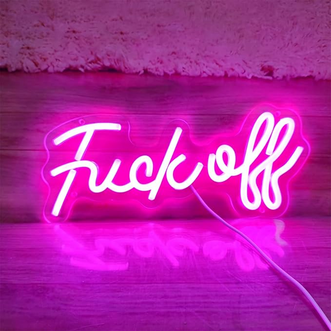 Fuck Off Neon Sign Fuck Off Neon Signs - Image 9