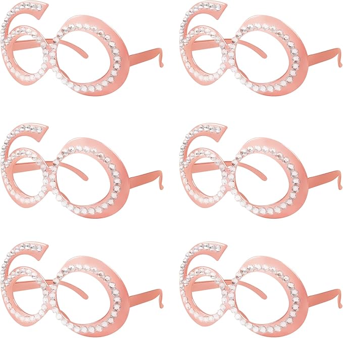 60th Birthday Glasses by Pagather
