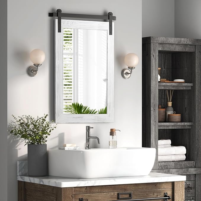 COGOOD Farmhouse Bathroom Mirror by COGOOD