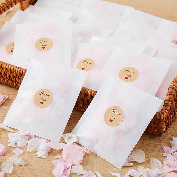 Biodegradable Confetti, Dried Hydrangea Flower Petals - Image 4