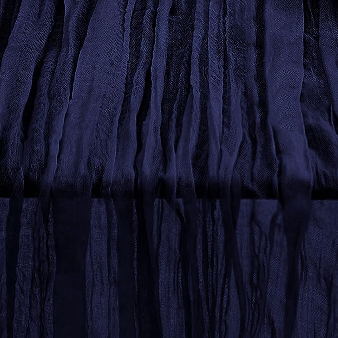 10 Pack Navy Blue Cheesecloth Table Runner 35x120 Inch 10Ft Rustic Gauze Cheese - Image 5