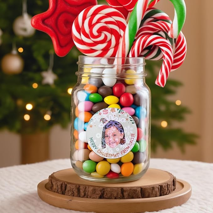 callie Personalized Christmas Stickers - Image 6