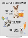 Pet Signature Drink Wedding Signs by Elation+Factory+Co.