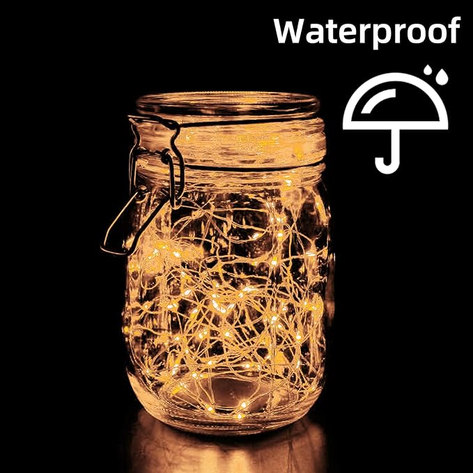 LAMPHOME 20 Pack Fairy Lights Battery Operated String Lights, 20 LED on 6.6FT - Image 5