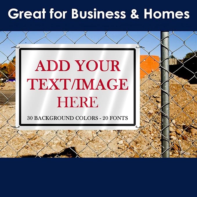 Custom Signs Outdoor Metal Sign - Image 2