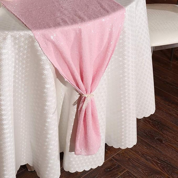 Eternal Beauty Pink Table Runner - Image 9