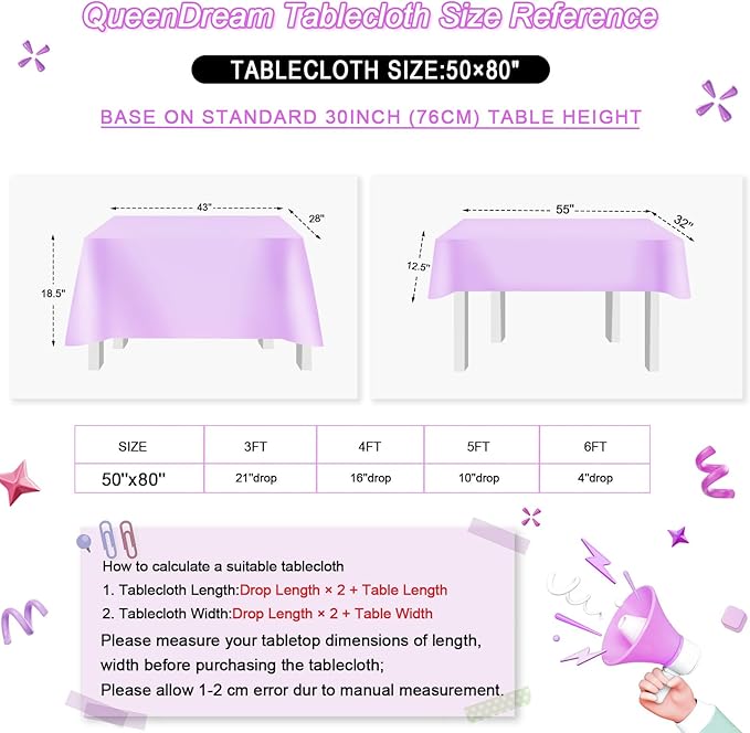QueenDream Sparkly Sequin Tablecloth - Image 5