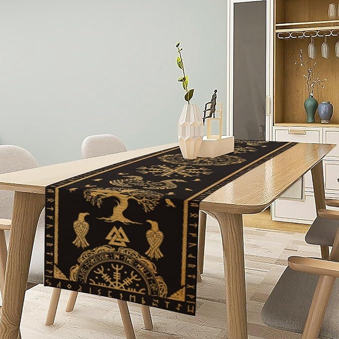 Viking Tree of Life Abstract Table Runner - Image 7