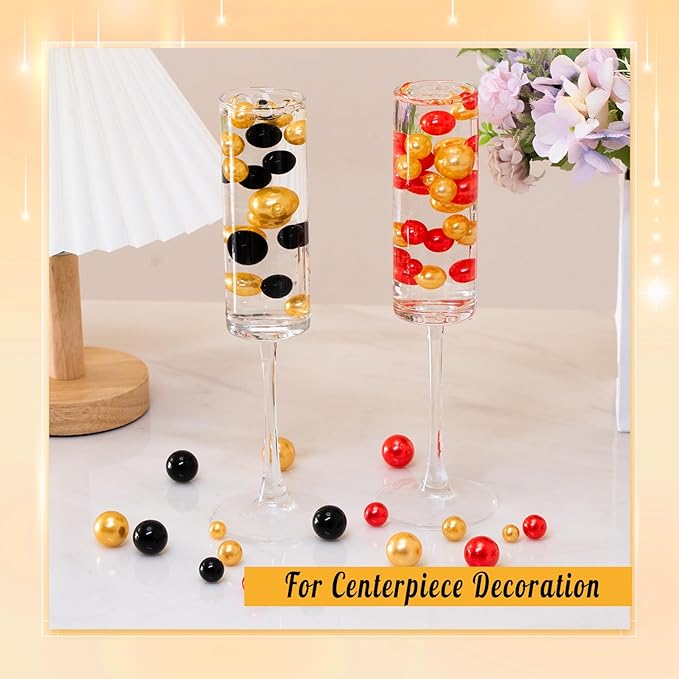 300Pcs Pearl Vase Filler, Candle Centerpieces, Wedding Birthday Party Home - Image 4