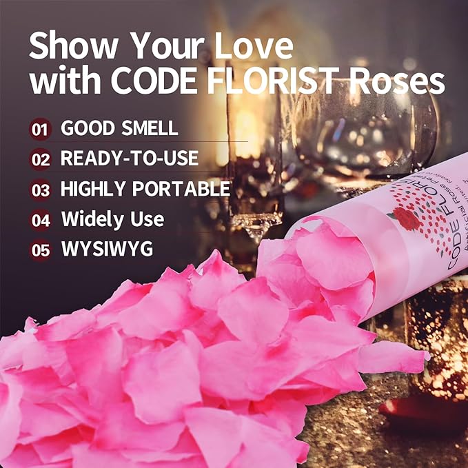 CODE FLORIST 1500 PCS Silk Rose Petals - Image 5