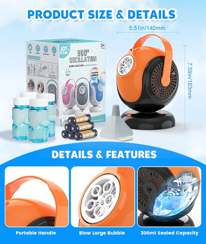 Halloween Bubble Machine, Bubbles Blower - Image 8