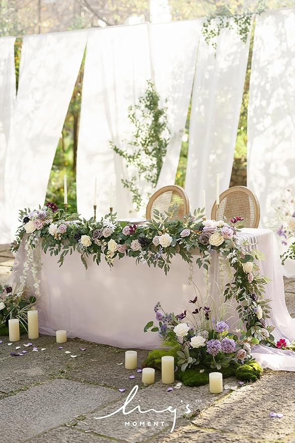 Ling's Moment 9FT Flower Garland - Image 2