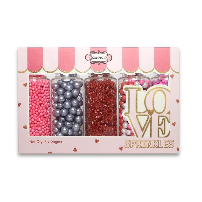 Confect Casino Night Sprinkles Mix – Silver Disco Balls, Parties & Baking Decor - Image 7