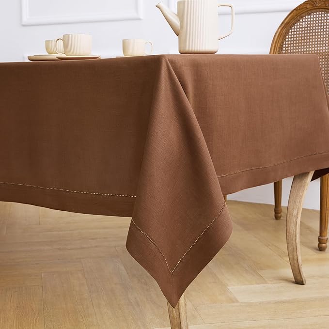 Solino Home Linen Tablecloth 60 x 108 Inch - Image 5