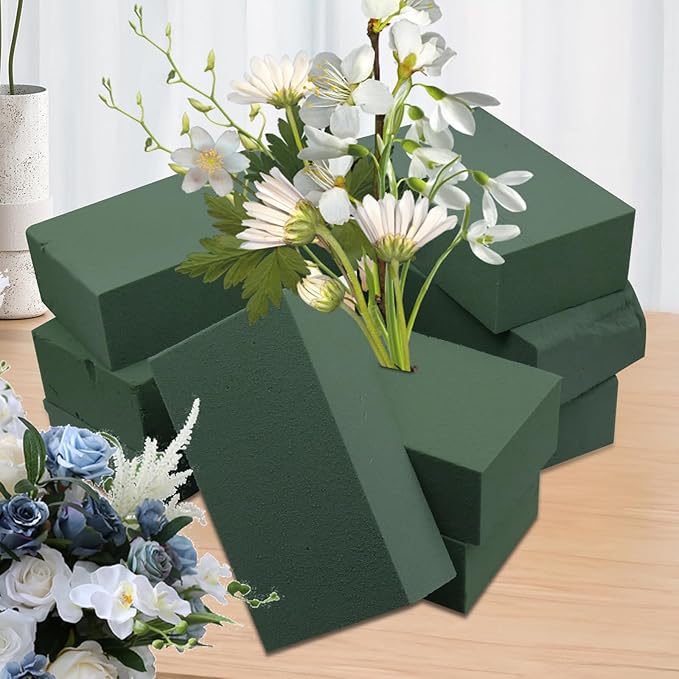 CANIPHA 30Pieces Floral Foam Blocks, Flower Foam Blocks Florist Foam Dry Foam - Image 3
