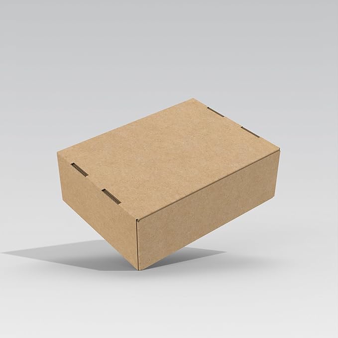 12x9x4 Small Shipping Boxes Set of 20 Brown Corrugated Cardboard Mailer Boxes - Image 3