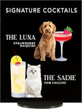 Pet Signature Drink Wedding Signs by Elation+Factory+Co.