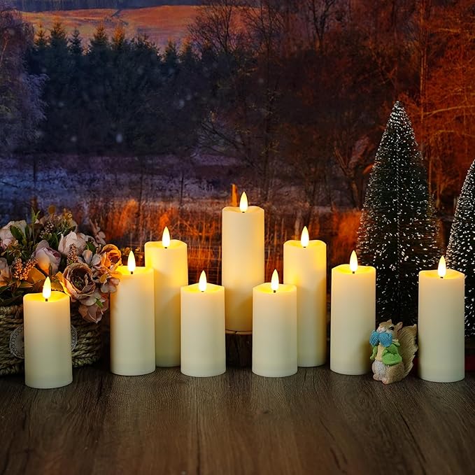 Plastic Waterproof Outdoor flameless Candles, LED Candles, - Image 4