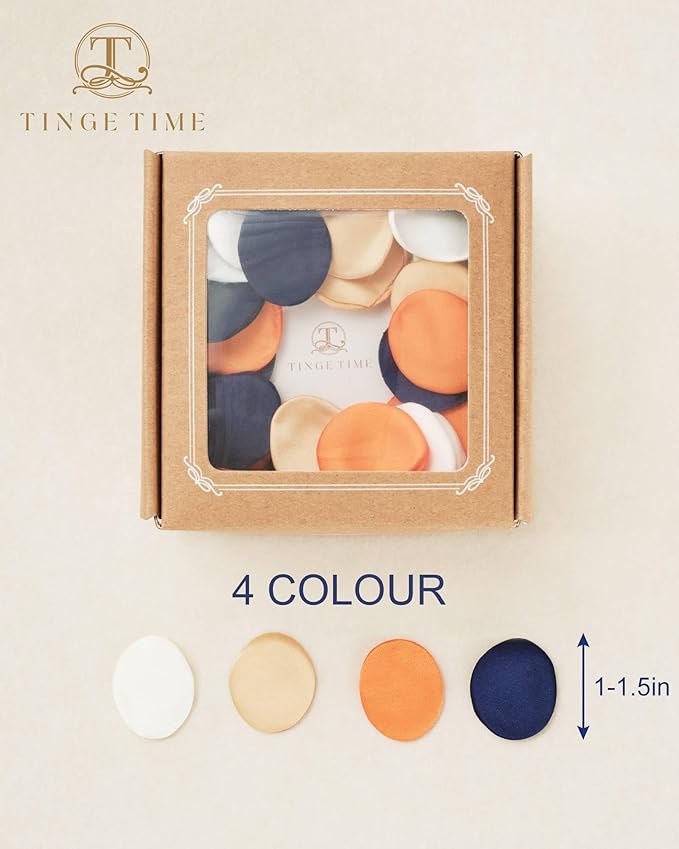 TINGE TIME 400pcs Silk Flower Petals - Image 2