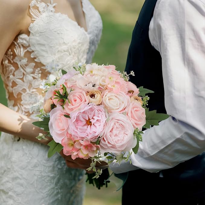 Artificial Flowers Combo for DIY Wedding Bouquets Combo Centerpieces - Image 7
