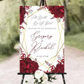 Halloween Til Death Do Us Part Gothic Welcome Board by Mapileng%E2%84%A2