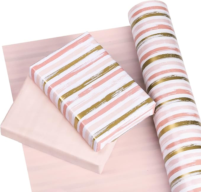 WRAPAHOLIC 30 Inch Reversible Wrapping Paper Roll - Image 3