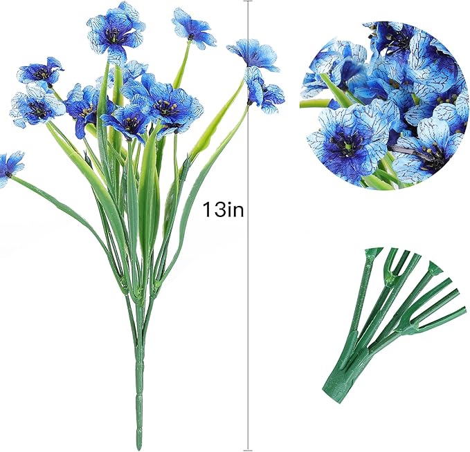 AmyHomie 20 Bundles Artificial Flowers - Image 2