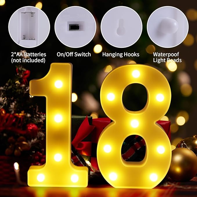 18th Birthday Decorations for Girls and Boys, Happy 18th Birthday Decorations - Image 3