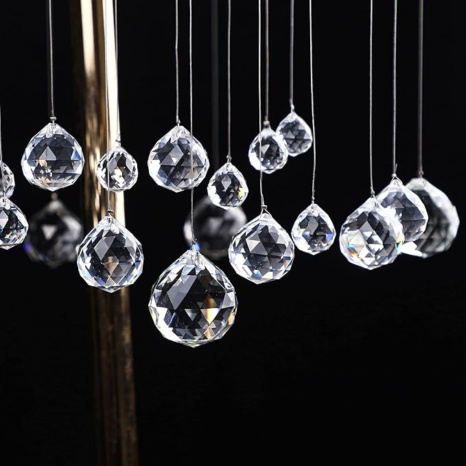 40mm 10Pack Crystal Ball Prism 1.57 Inch Decorative Ball - Image 4