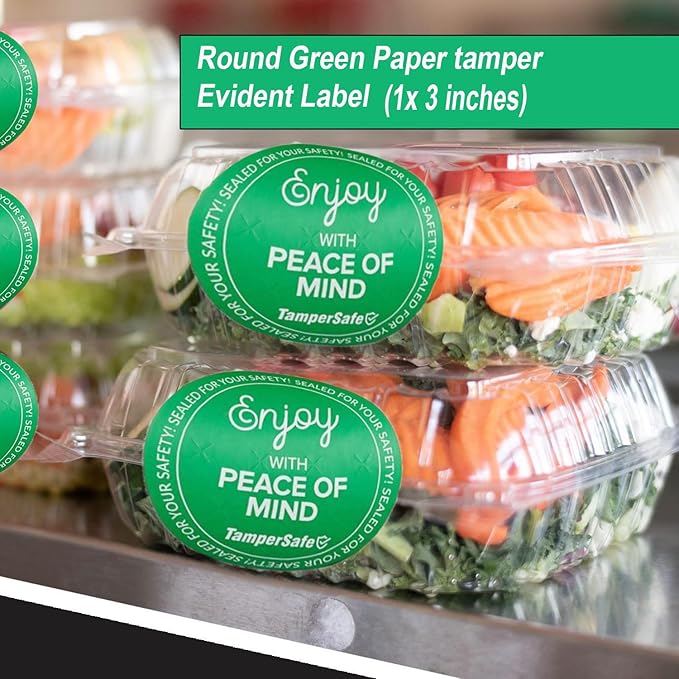 Angel's Peel Lounge Tamper Proof Stickers Roll — Tamper Evident Stickers - Image 3