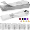 Polymer Material Reusable Napkin Band, Glue-Free Tear-Proof Water Resistant by Unknown
