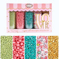 Confect Cool Mom Sprinkles Mix – 5 Pack Assorted Cake & Cupcake Decorations by CONFECTTHECAKEDECORATINGCO