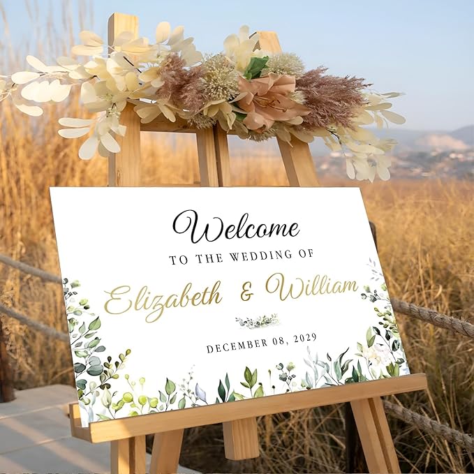Personalized Wedding Welcome Sign, Sweets Sign - Image 2