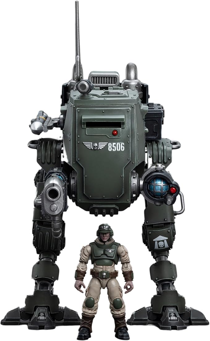 JOYTOY Warhammer 40K Action Figure Astra Militarum Cadian Armoured Sentinel by JOYTOY