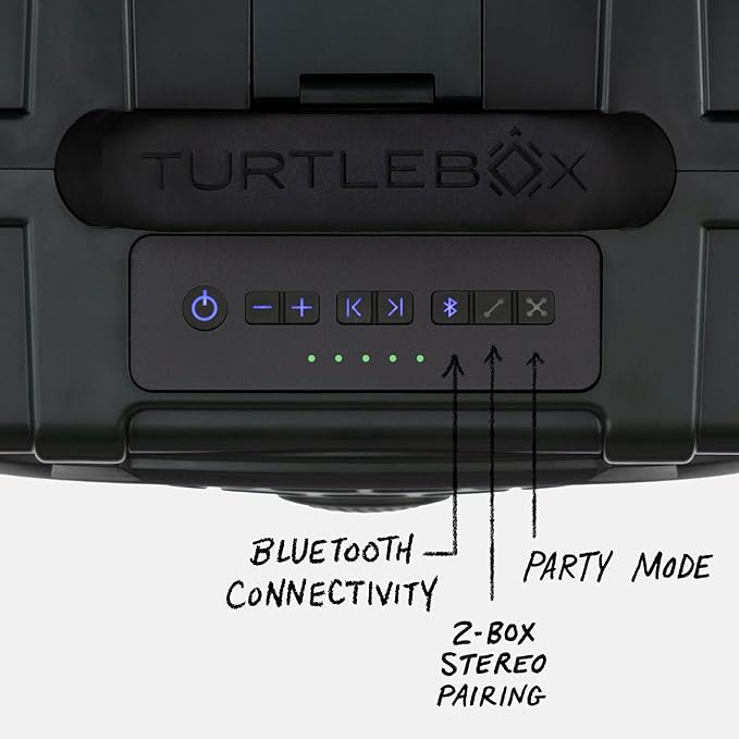 Turtlebox Original Gen 3: Portable Outdoor Bluetooth Speaker – Ultra-Loud - Image 4