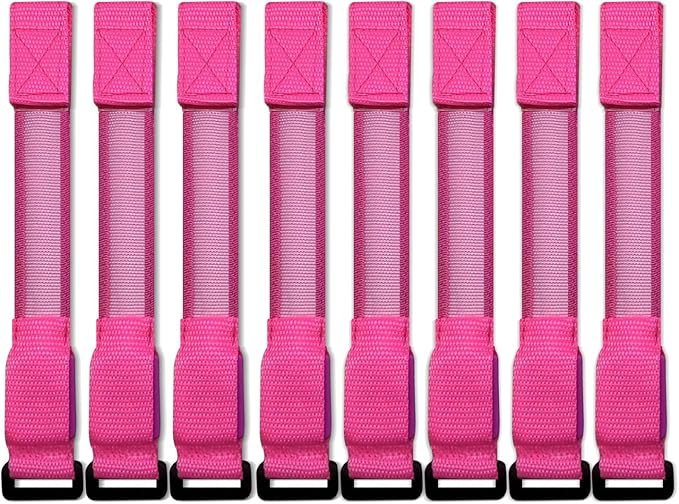 M.best 8pcs LED Light Up Bracelets Glow Flashing Wristbands Glow in The Dark - Image 4